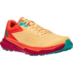Hoka Chaussures Running Femme - Zinal - Impala / Flame