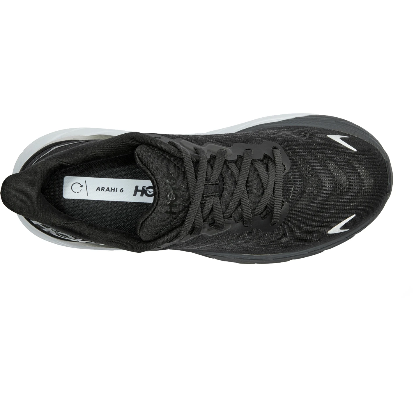 Hoka Chaussures Running Femme - Arahi 6 Wide - Noir / Blanc 6 Hoka Chaussures Running Femme - Arahi 6 Wide - Noir / Blanc – Image 4