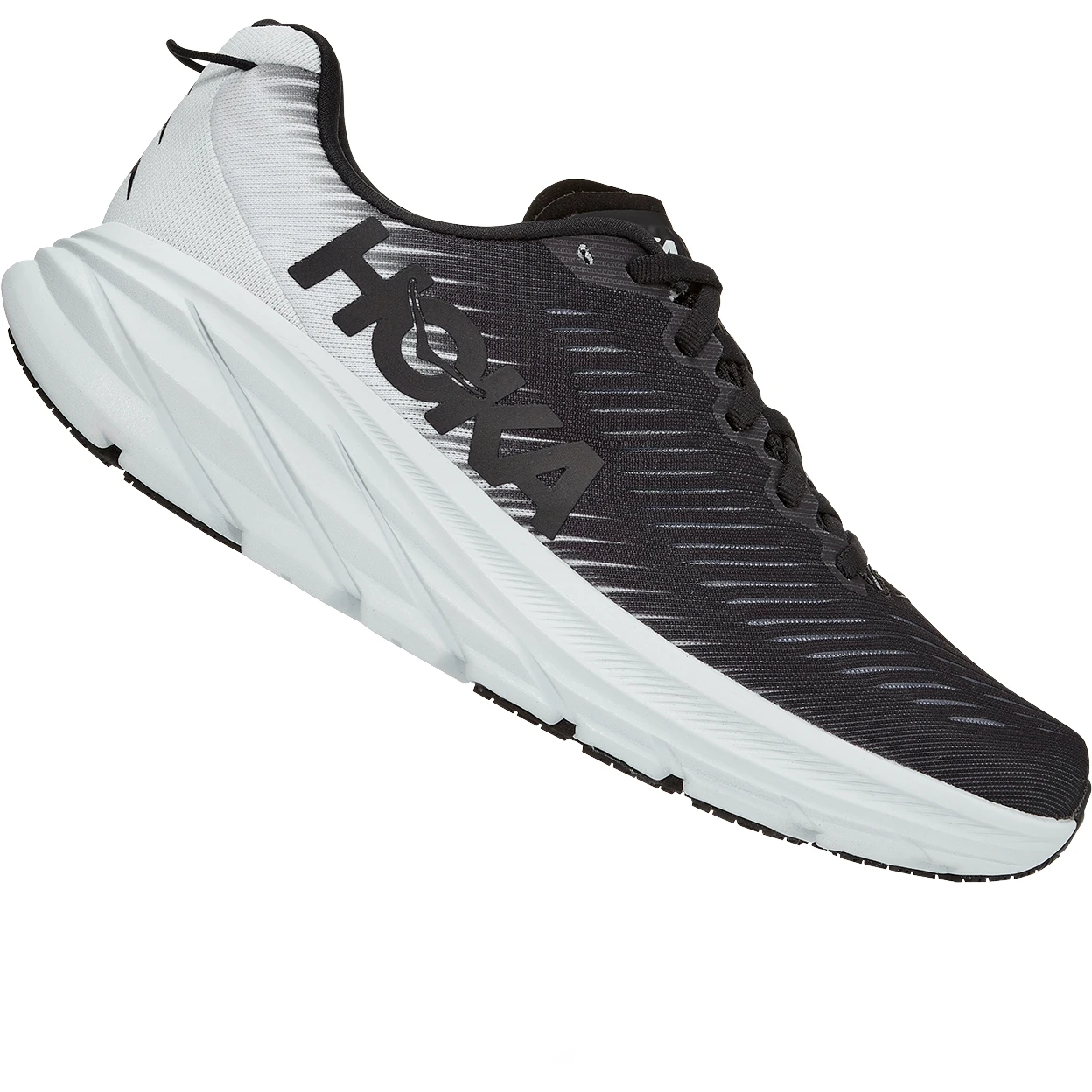 Hoka Chaussures Running - Rincon 3 Wide - Noir / Blanc 3 Hoka Chaussures Running - Rincon 3 Wide - Noir / Blanc