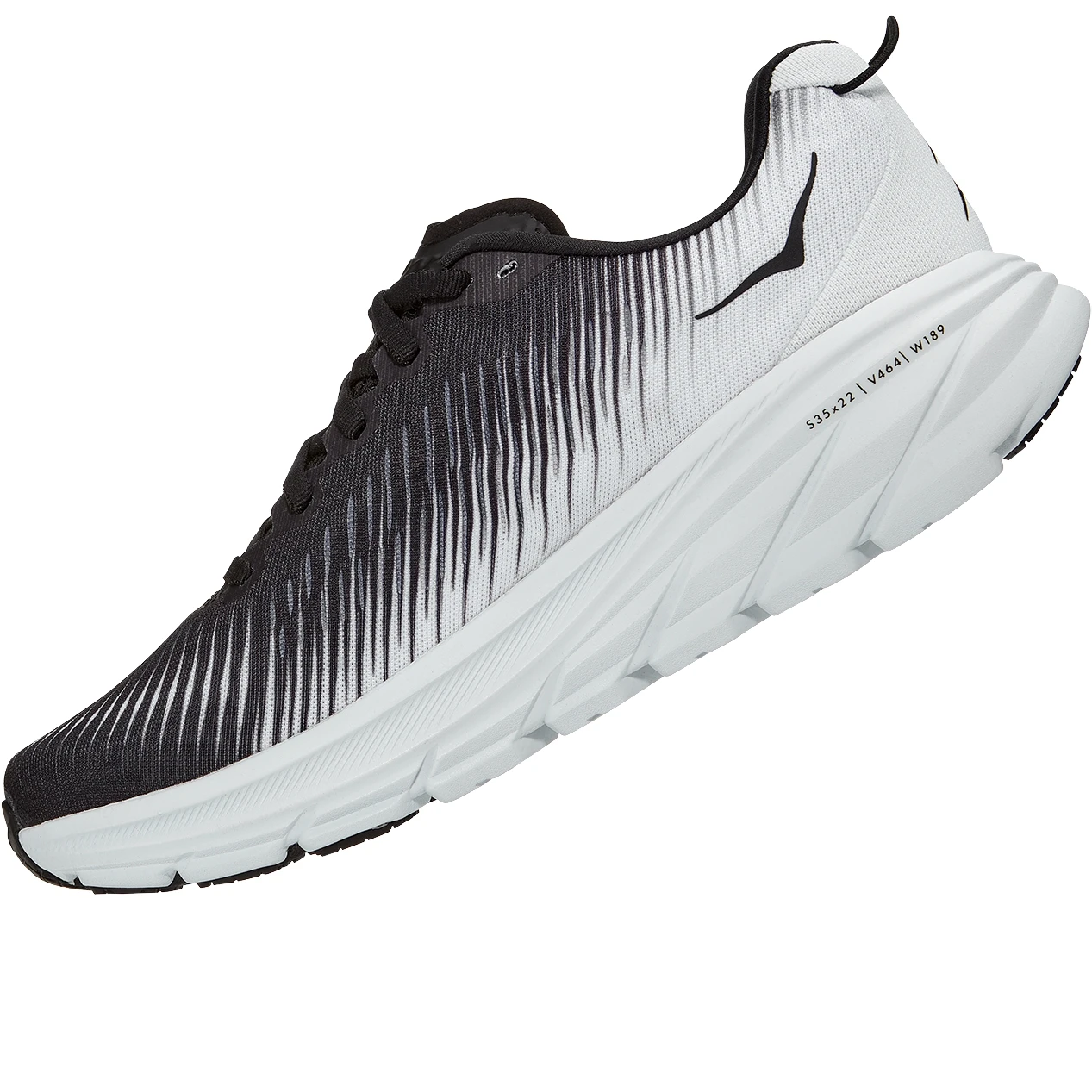 Hoka Chaussures Running - Rincon 3 Wide - Noir / Blanc 4 Hoka Chaussures Running - Rincon 3 Wide - Noir / Blanc – Image 2