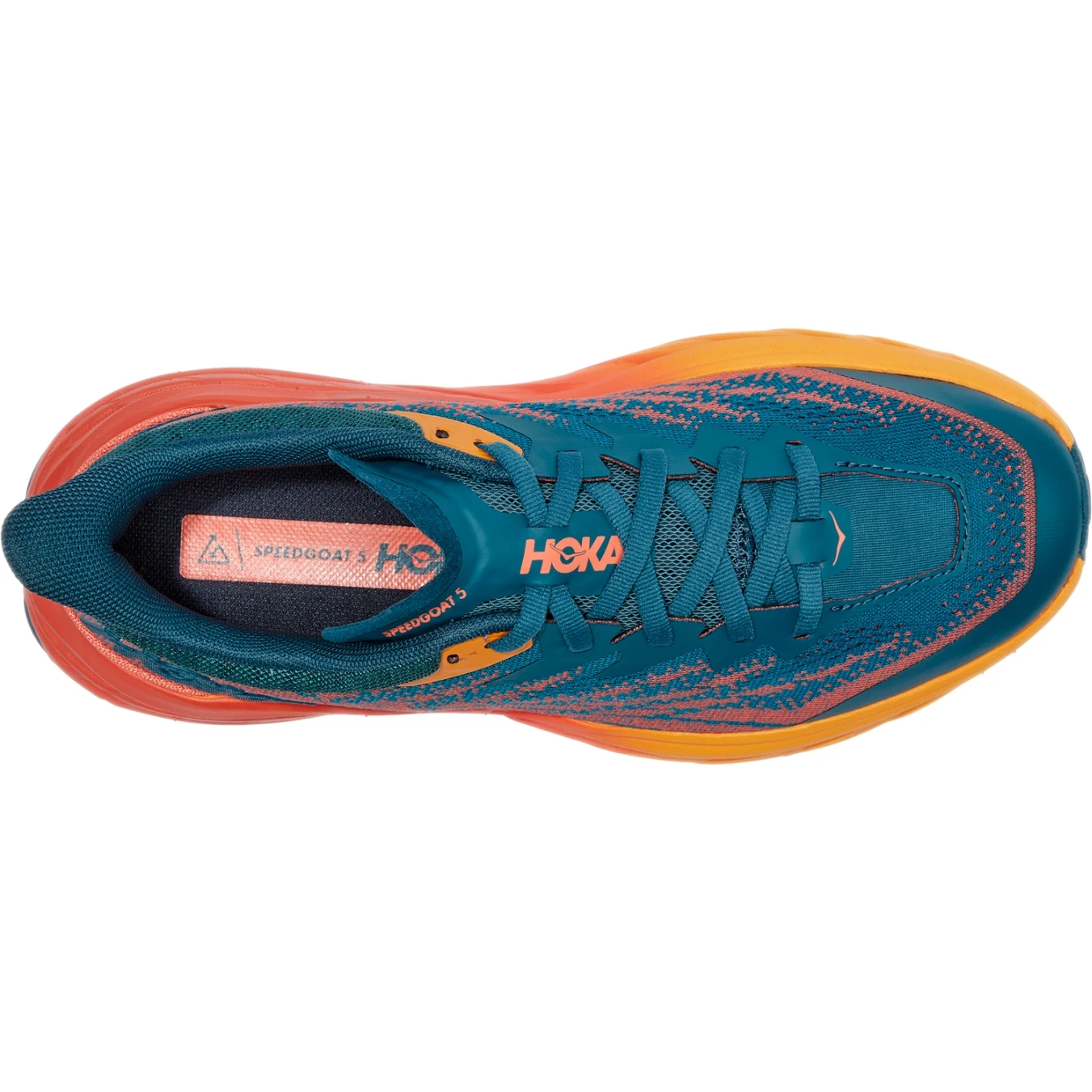 Hoka Chaussures Running Femme - Speedgoat 5 Wide - Blue Coral / Camellia 6 Hoka Chaussures Running Femme - Speedgoat 5 Wide - Blue Coral / Camellia – Image 4